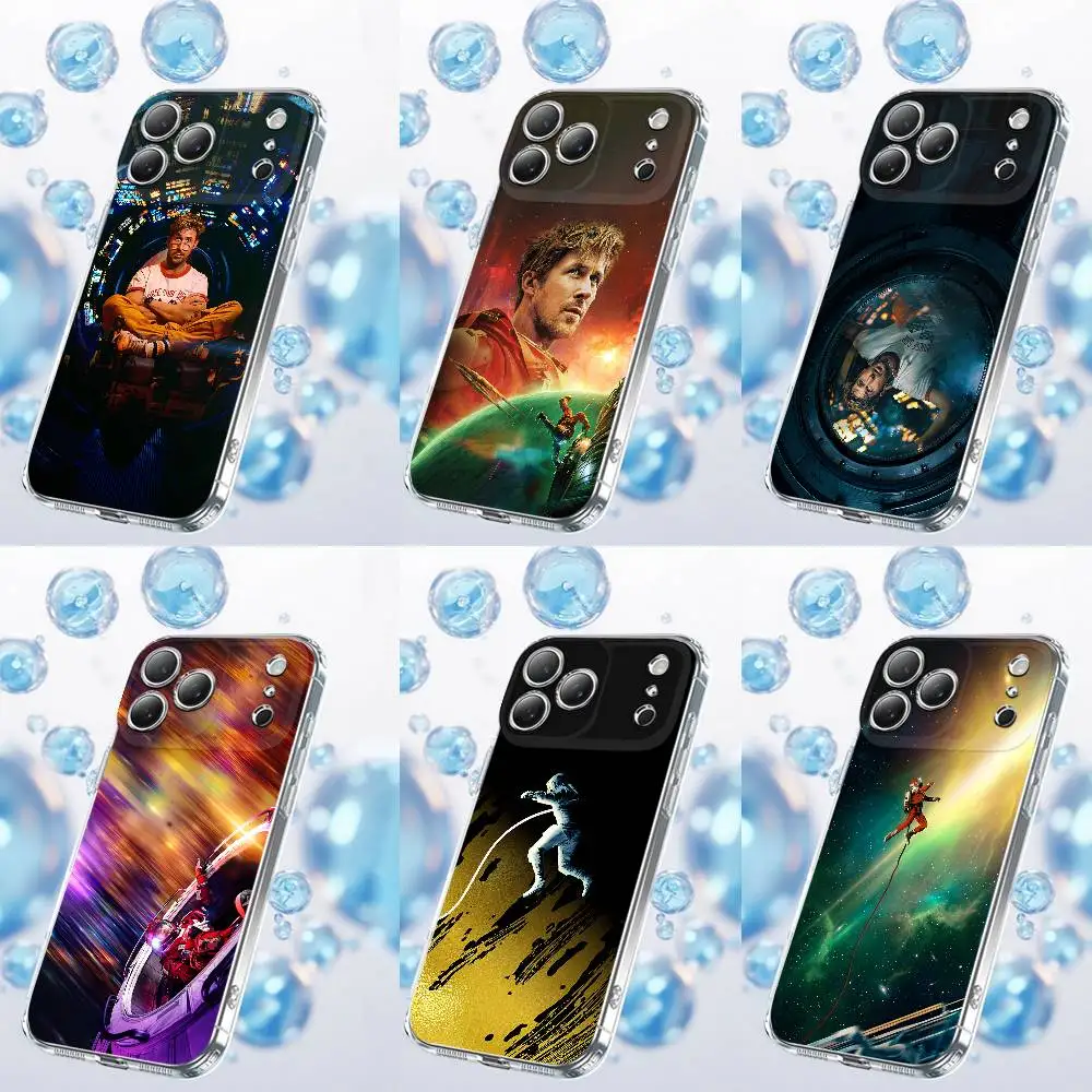 

For Ryan Gosling Project Hail Mary Ryland Grace Phone Case iPhone 12,16,11,14,13,17,15,Pro,Max,Plus,E,Air,Mini Transparent Cover