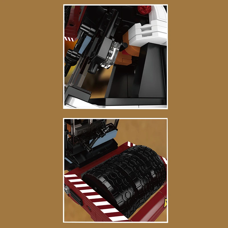 قالب الملك 24084 عرض تستحق أسطوانة الطريق اللبنات مجموعة الطوب الجمعية مع الصندوق الأصلي لعبة هدية الكريسماس للأطفال