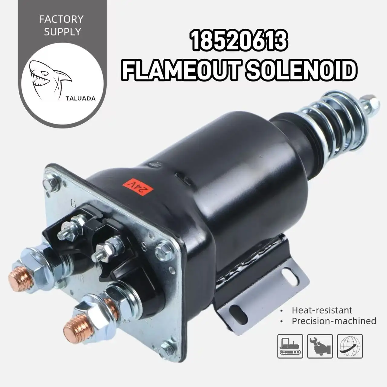 Factory Price 3T-4704 Starter Solenoid 24V For 3208 3306 3412 3512 3306B 3406C 3408B 3408C Engine Mahcinery Starter