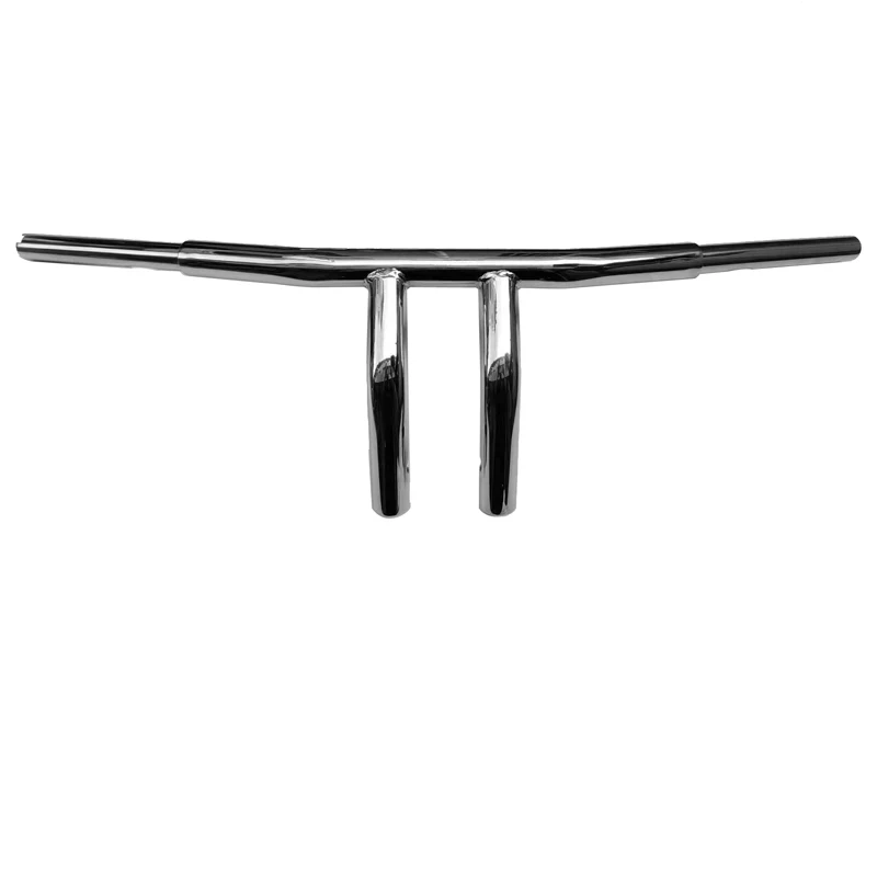 HCMT 1-1/4 Inch Fat 8 Inch Rise Buffalo T-Bar Handlebars Compatible with Harley 18-later Softail 12-16 FLD 06-17 FXDB