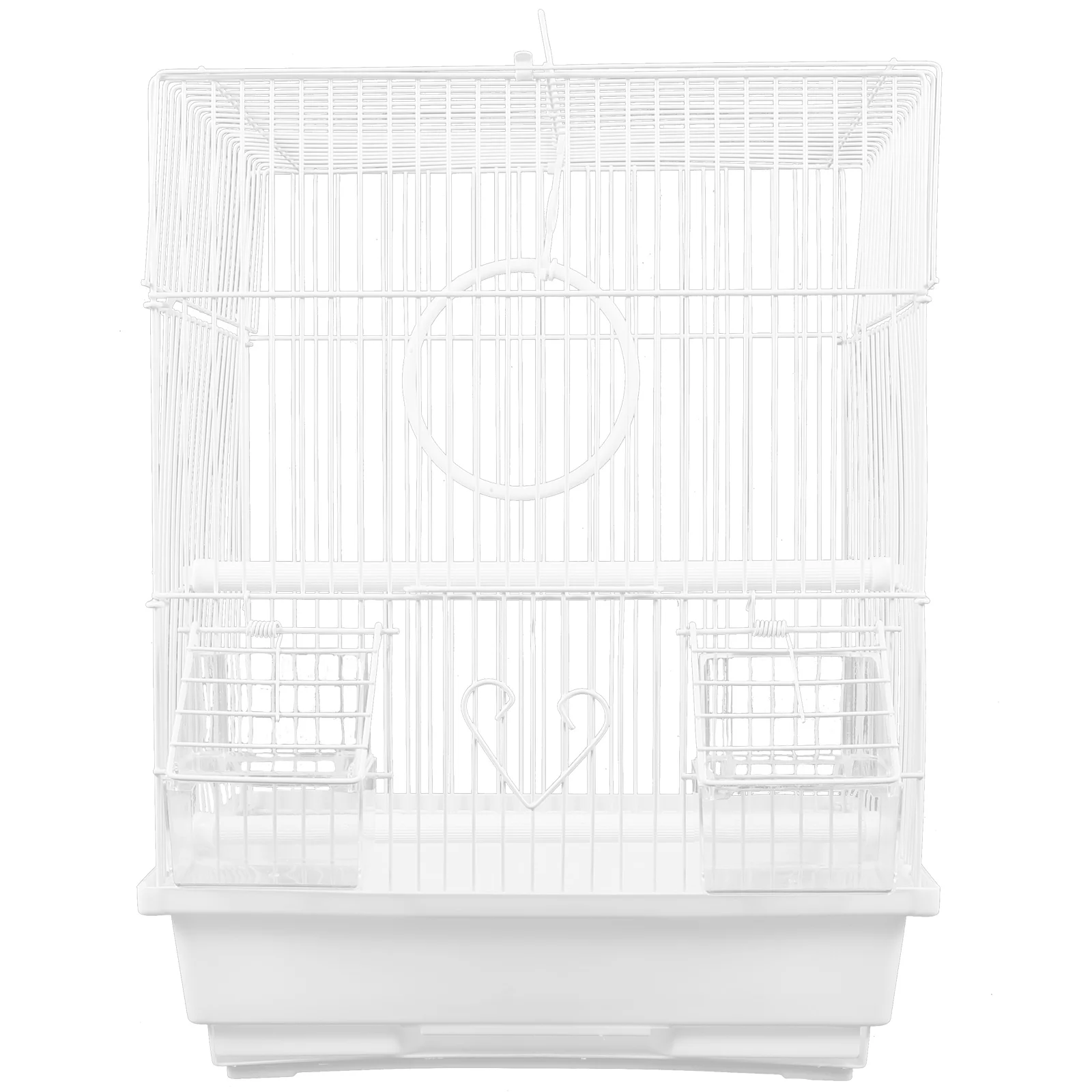 

Birdcage Travel Carrier Cockatiel Outdoor Pet Carrying Small Iron Parakeet Birds