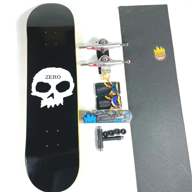 Professional Skateboard 7 Layers Maple High Quality Complete Including Accessories 7.5/7.8/8.0/8.125/8.25/8.375/8.5inch