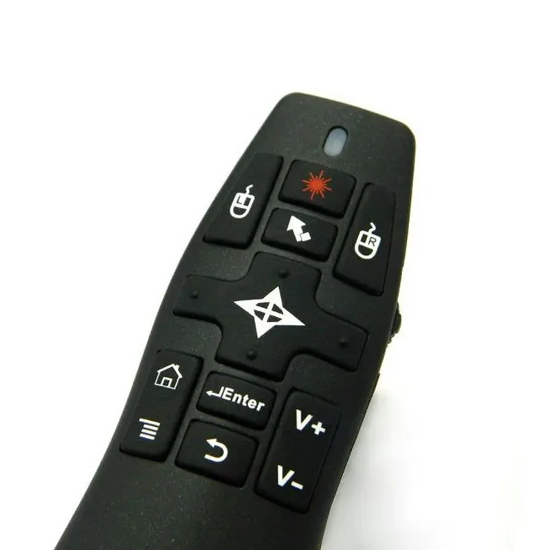 for Rii R900 Wireless Flying Mouse PPT Flip Pen Air Mouse with Six-axis Gyroscope and Red Laser Pointer