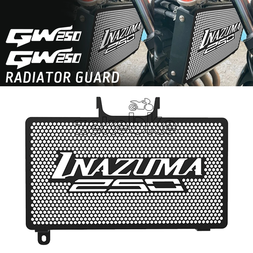 Protector de Rejilla de Radiador para Motocicleta SUZUKI GW250 Inazuma 250 GSR250 Inazuma250 2013-2017 2016 2015, Accesorios