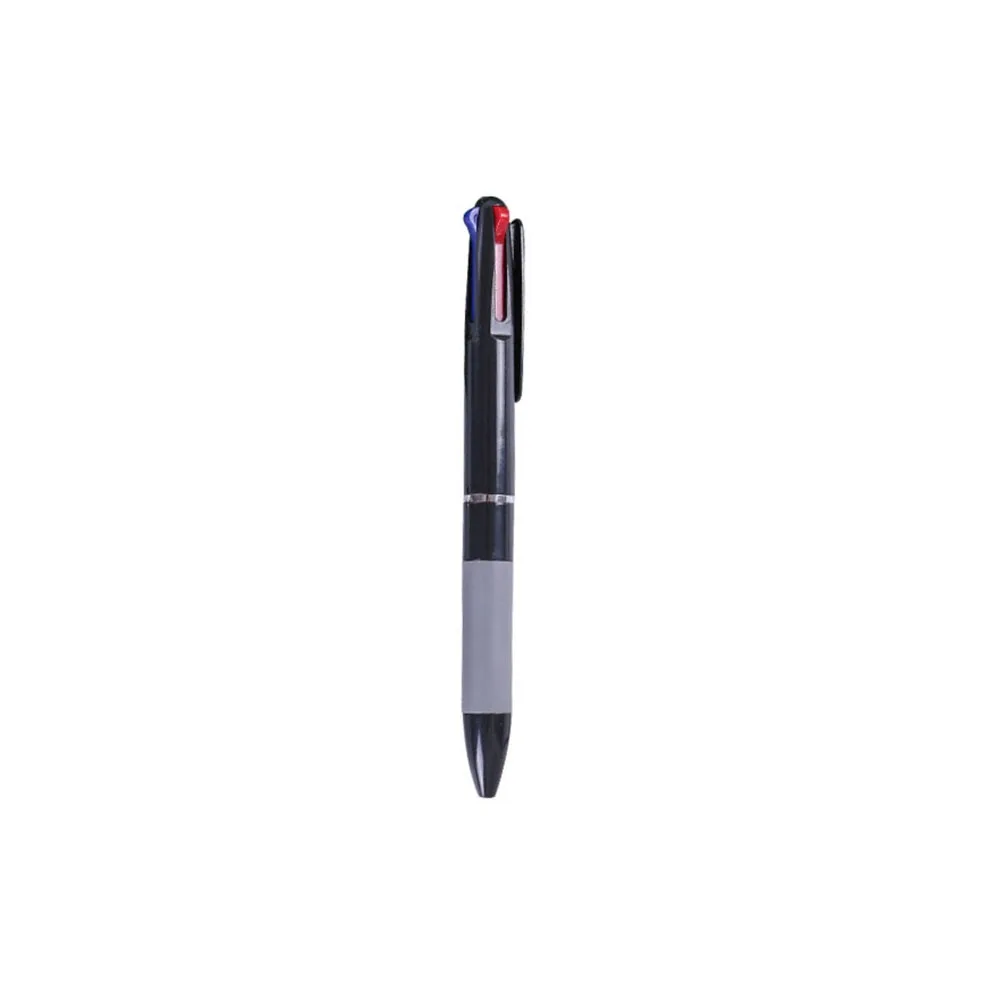 

1/10Pcs Durable 3 in 1 Ballpoint Pens Red/Black/Blue Ink Color 0.7mm Ball Point Pen Writing Stationery Student