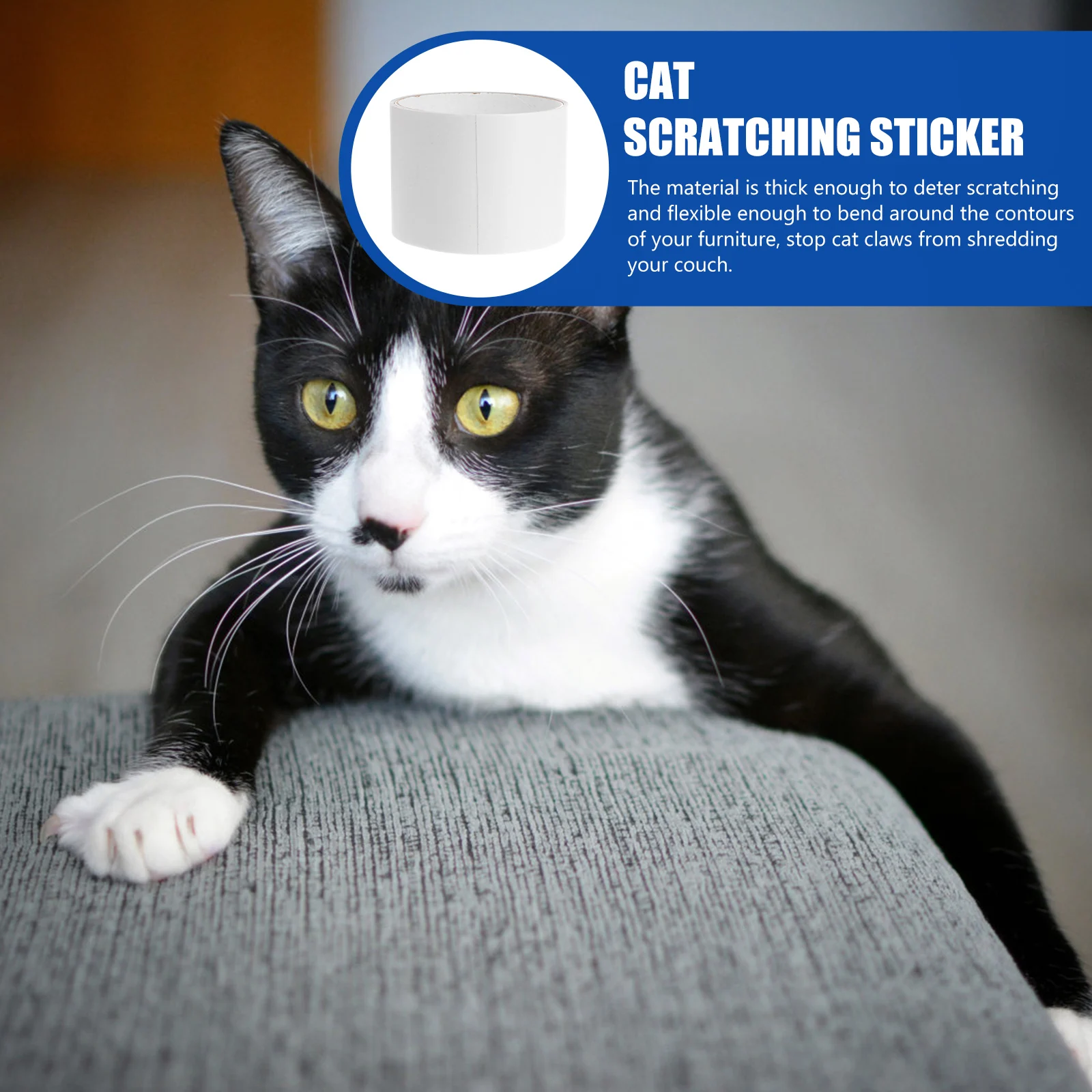

Anti-grab Cat Claw Tape niture for Cats Scratch Guards Scratching Couch Protector from Claws
