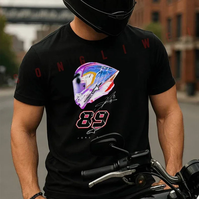 

Jorge Martinator 89 GP Racing 2026 Motorcycle Racing Men's Women Summer Cotton T-shirt Moto Casual TShirt O-Neck Unisex Tops
