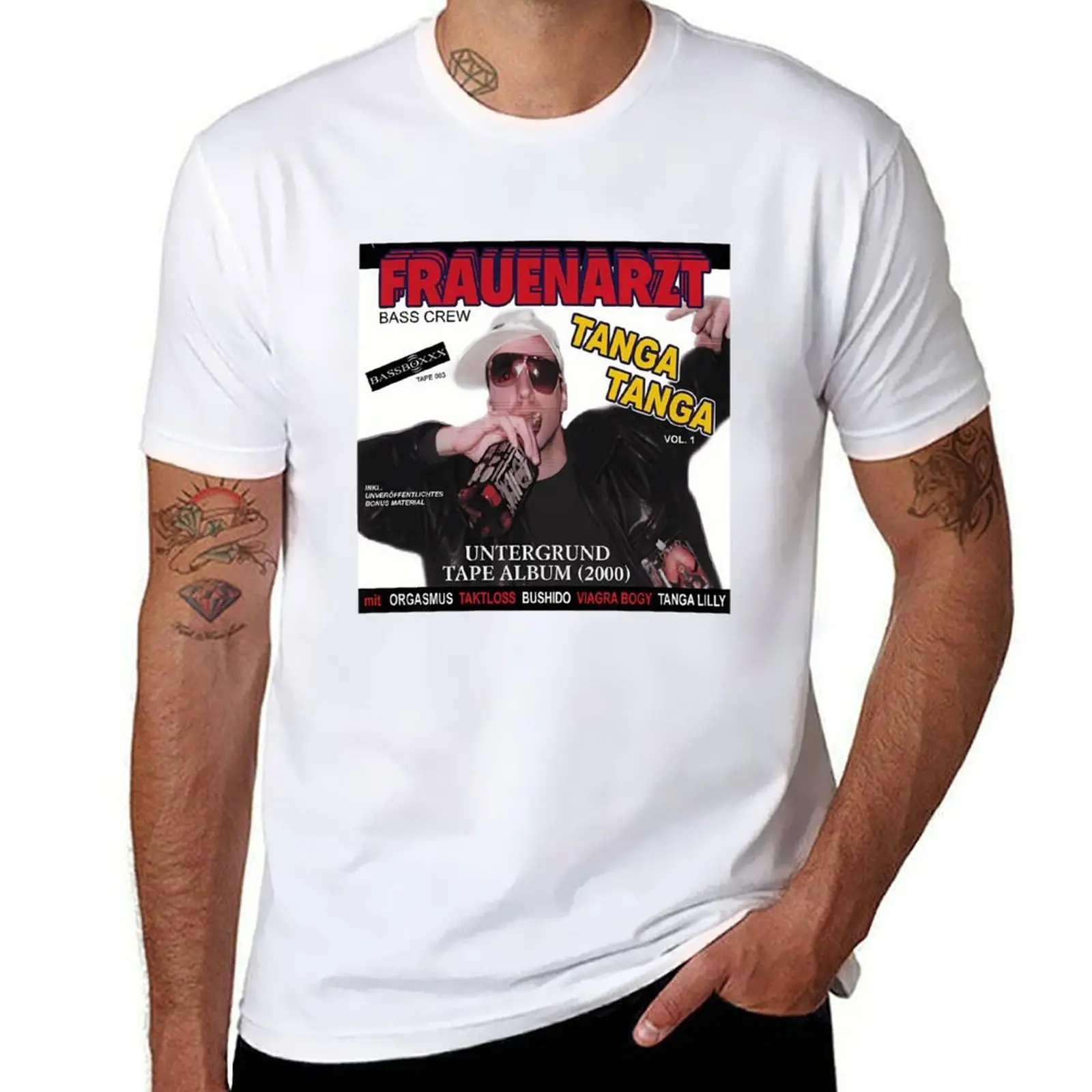 

Frauenarzt - Tanga Tanga Album 2000 T-Shirt man tshirt man graphic t shirt T-Shirt