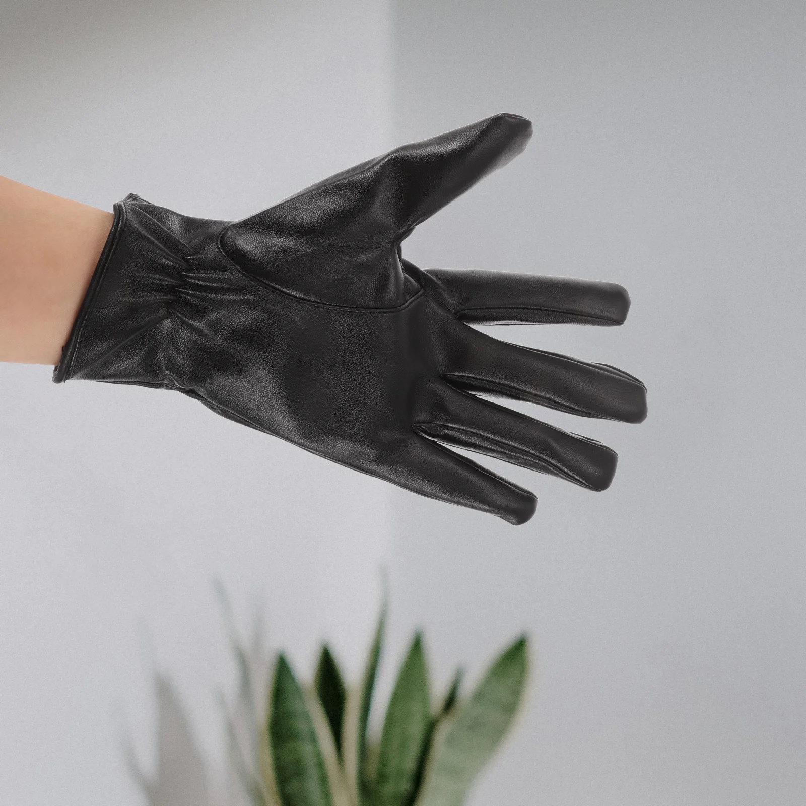 

Women Winter PU Cycling Driving Waterproof Touchscreen Cold Weather Riding Fleece Lined Gloves Spring Autumn Gloves