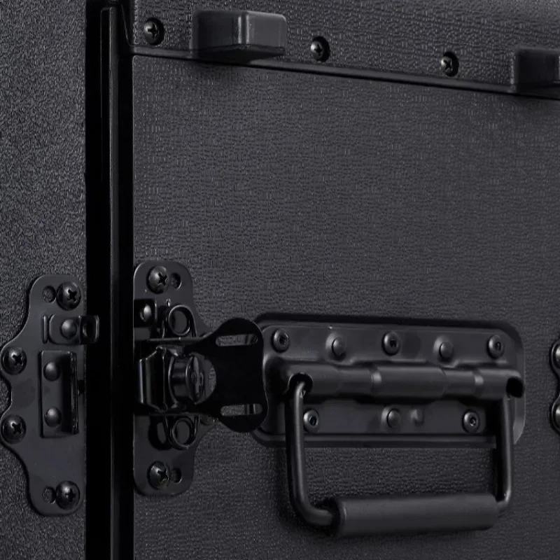 PE Plastic Power Amplifier Receiver Storage Tool Case Wireless Microphone Storage Safety Protection Tool Case Theater Stage Box