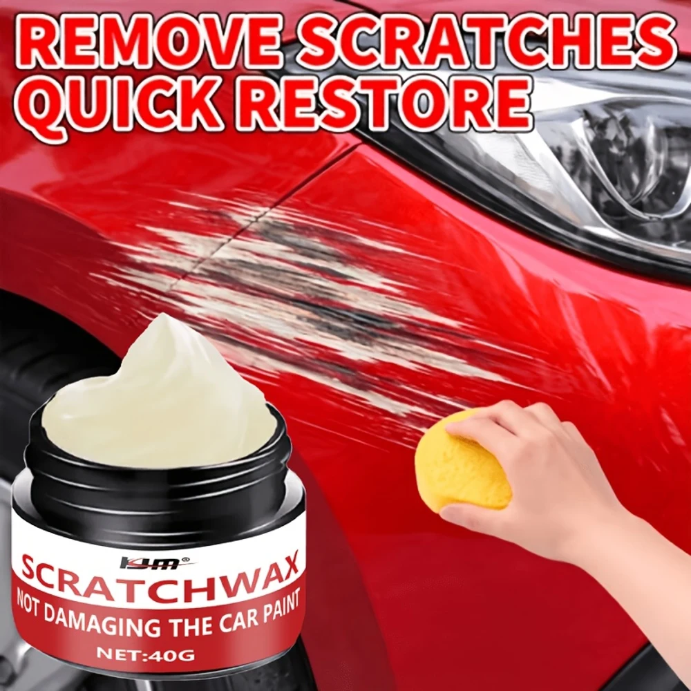 Universal Car Scratch Repair Wax Kit – Removes Light Scratches And Swirls – Restore Shine And Paint End