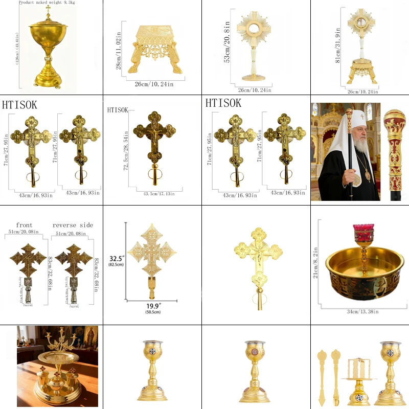 

Biggest Factory Wholesale Large Crosses & Candle Holders Multiple Styles Church Decoration Religious Orthodox Supplies Bulk Orde