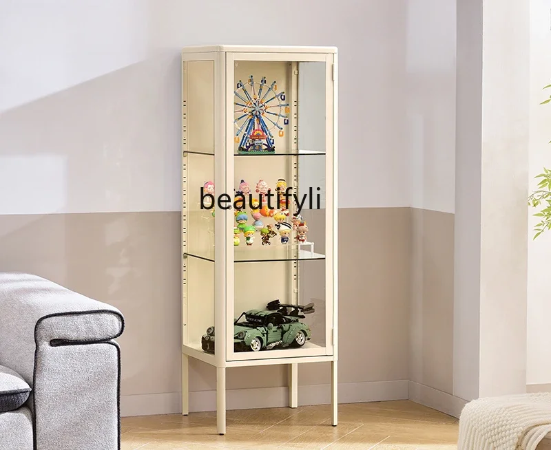 Display model cabinet building block toy storage glass cabinet transparent display cabinet