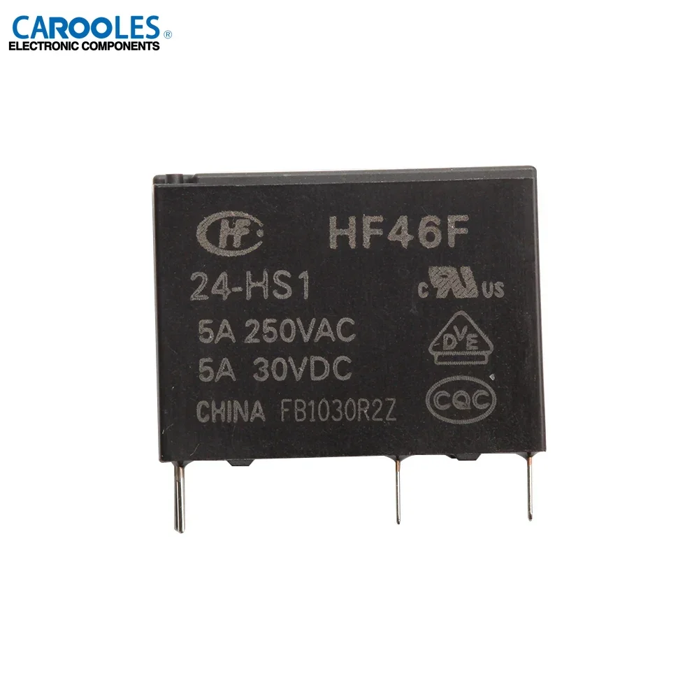 HF46F-24-HS1 24V 5A Relay DIP4 G5NB AC5N ALDP 4Pin HF46F-5-HS1 HF46F-12-HS1 Power Relay A Normally Open 250VAC