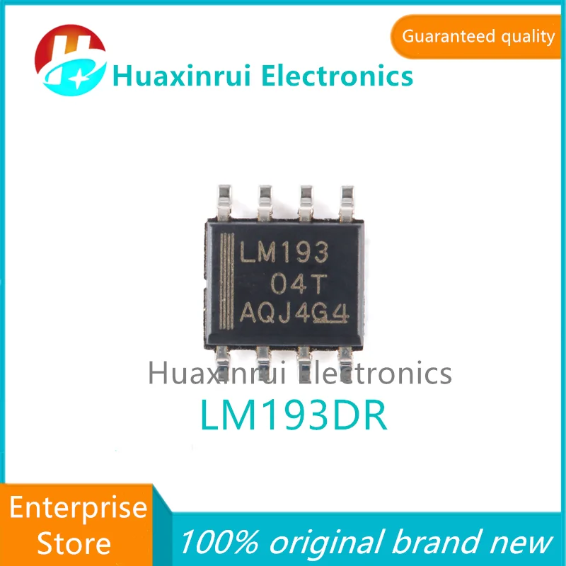 Pantalla de seda LM193DR SOIC-8, 100% original, doble canal, chip IC, LM193DR
