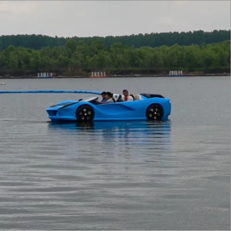 Sport Yacht Motorboat Jet Car Boat High Performance Water Electric Boat Entertainment Play Equipment Jet Powered Speed Y001