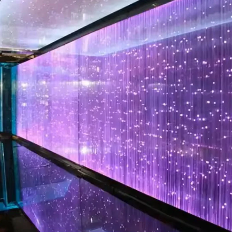 P6 Transparenter LED-Folienbildschirm, Dünnschicht-Display, flexible LED-Folie, Videowandbildschirm