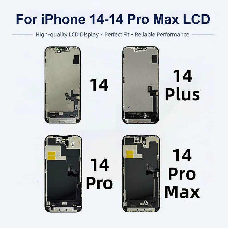 AAA+++ OLED For iPhone 14 15 16 17 LCD Touch Screen Digitizer Assembly For 14 15 Pro 16 Plus 17 Pro Max Incell Replacement Parts image 2
