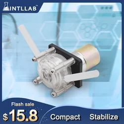 Peristaltic Pump Dosing Pump 24V DC, High Flowrate for Aquarium Lab Analytical