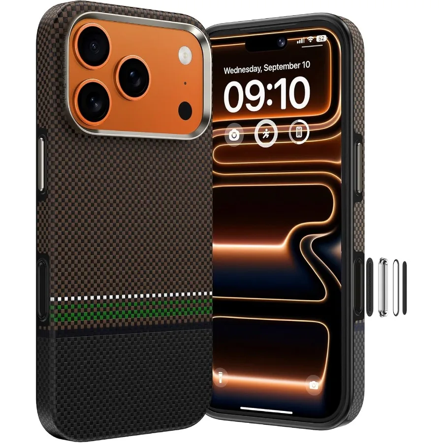 

Чехол Prestige ArmorPro для iPhone 17 Pro с кнопкой управления камерой [совместим с Magsafe] Защитный чехол на весь корпус