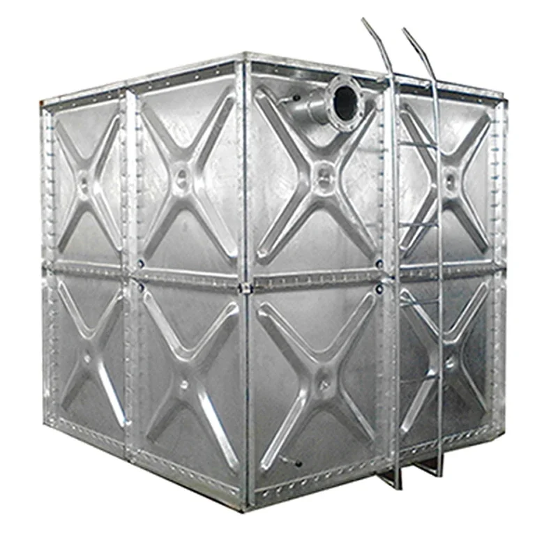 

Hospital food and beverage processing bolt fixed square stainless steel water tank 316L