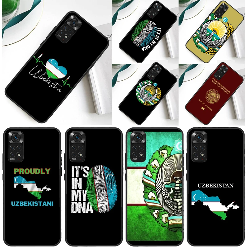 Uzbekistan Flag Cas… - image