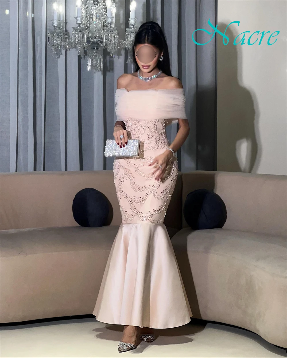 Роскошное атласное вечернее платье с вырезом лодочкой по индивидуальному заказу, простые платья русалки для выпускного вечера, современные платья с короткими рукавами для особых случаев