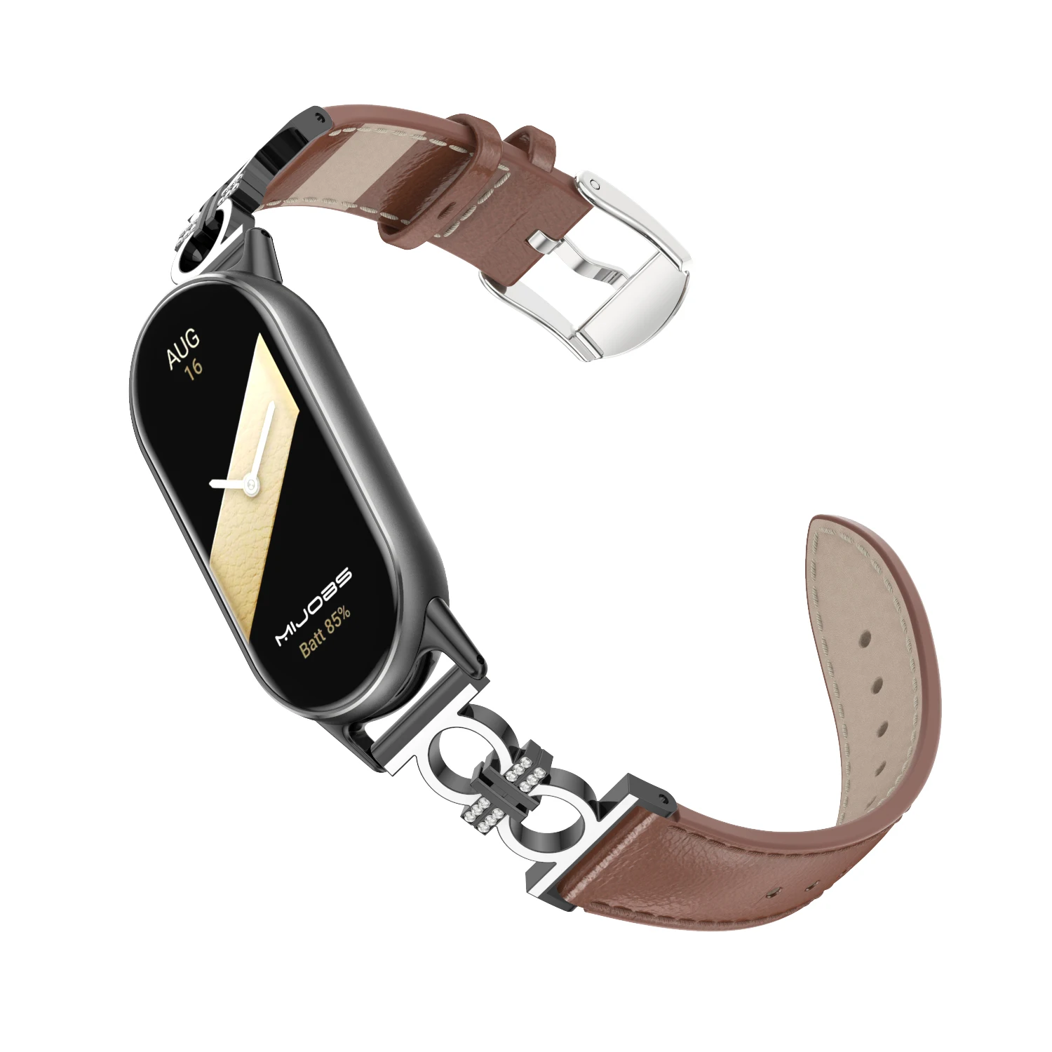 Strap for Mi Band 10 9 8 Global Version Wristband for Xiaomi Smart Band 8 9 10 Microfiber Leather Watchband for Mi Band 10 9 8