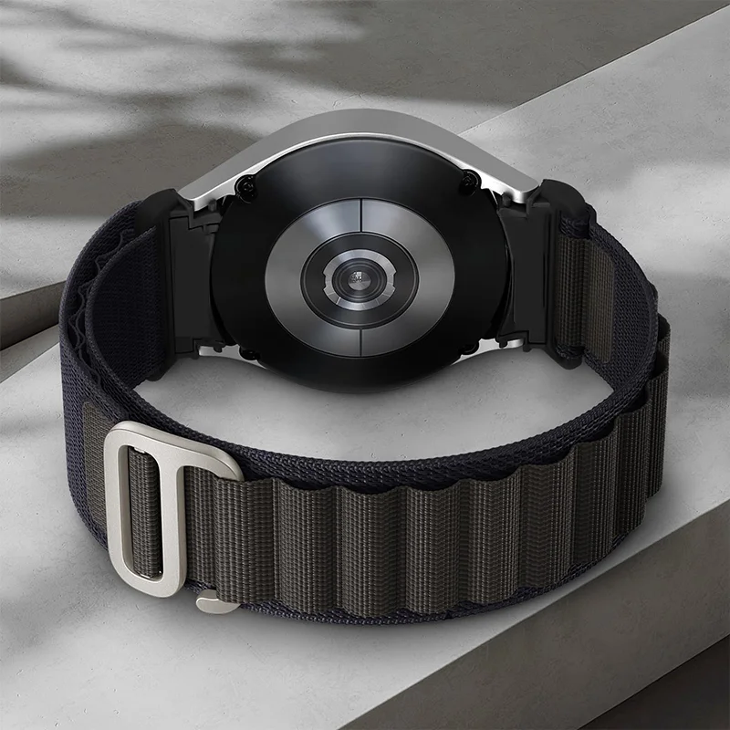 Alpine Loop für Samsung Galaxy Watch 7/6/5/4 44 mm 40 mm 5pro 45 mm Armband G Nylonarmband Galaxy Watch 6 Classic 47 mm Sportbänder