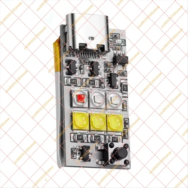 LF High Power 4-Color LED Navigation Light, 6 CREE LEDs, 1000 Lumens, FAA Compliant Strobe for FPV Drone