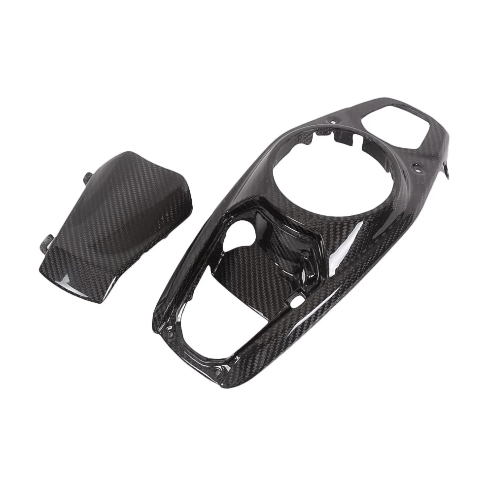 Cubierta de tanque de fibra de carbono Real, protector de sarga de carenado para Ducati Multistrada V4 2021 2022 2023