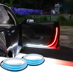 12V-24V car welcome light dual color LED truck door warning light truck Floor lamp Ligh Car lightsts up when opening the door