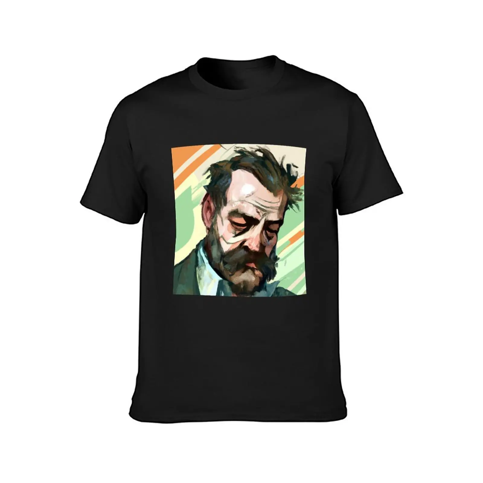 Disco Elysium - Harry Dubois Fan Art T-Shirt sweat summer clothes hippie clothes sublime plain white t shirts men - Image 2