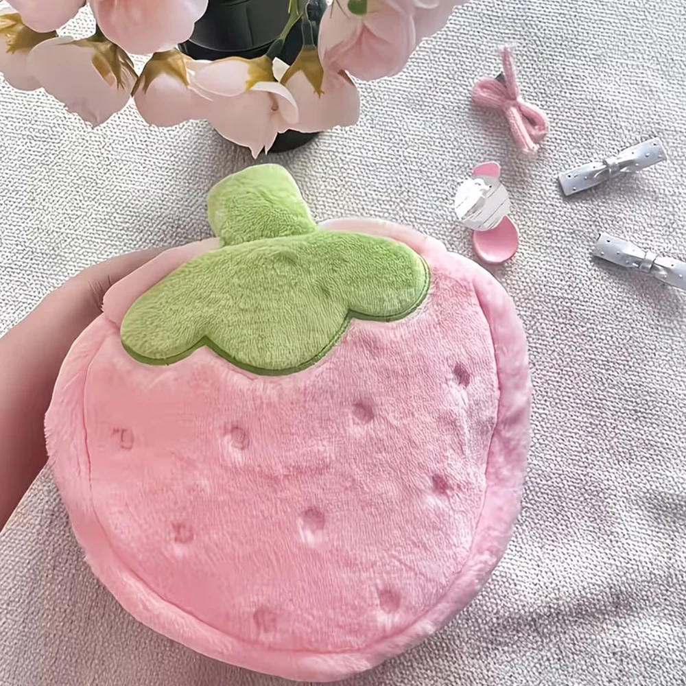 Çilek Şeklinde Peluş Büyük Kap - Skincare D'Alba incelemesi ve fiyatı