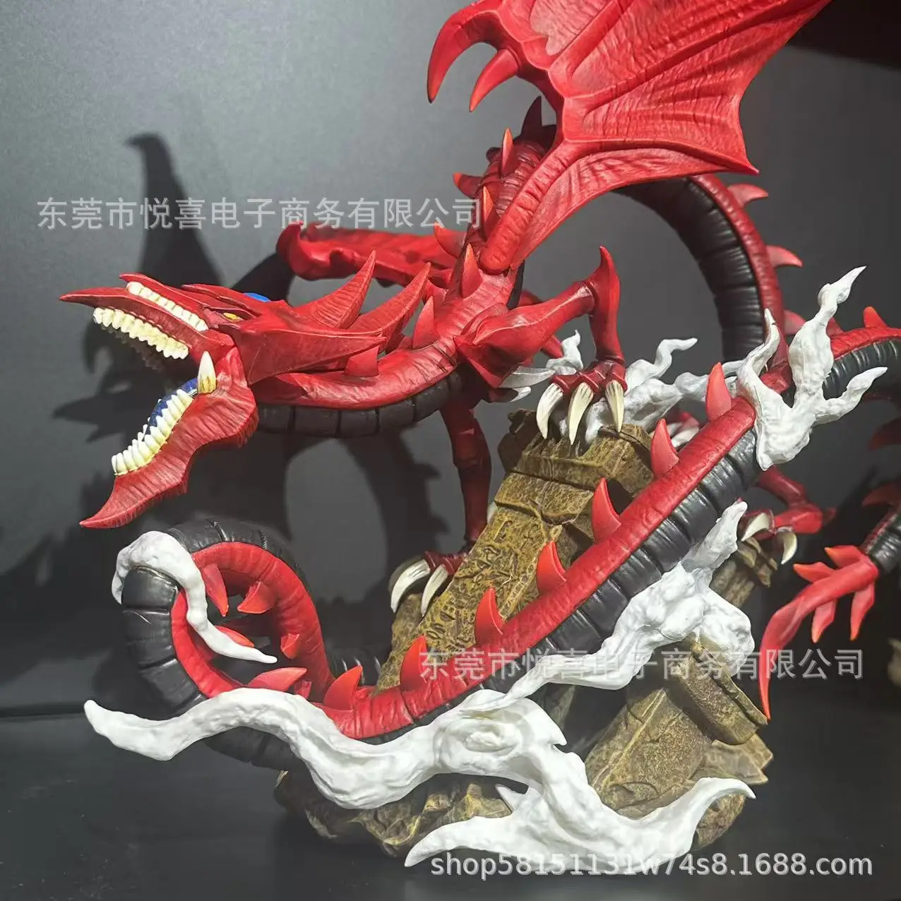 

New Yu-Gi-Oh Figure Slifer Sky Dragon Anime Duel Monsters Action Figurine Legion Pvc Gk Statue Model Doll Collection Toy Gifts