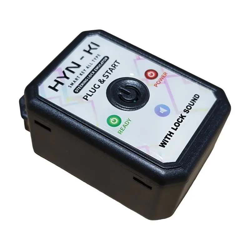ABQB-For Kia Emulator For Steering Lock For Smart Key Type Connector With Lock Sound No Programming Required