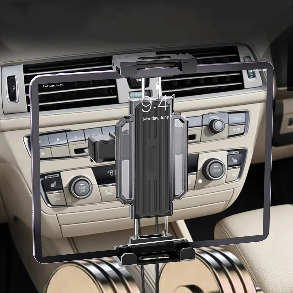 

Universal Car Tablet Stand Holder CD Slot Bracket Mobile Phone Holder Mount Rotatable for IPad Pro Samsung Xiaomi 4-14" Tab PC