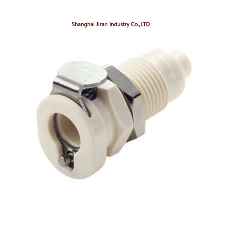 

CPC PMCD160212 Valved Panel Mount Hose Barb Coupling Body 1/8 ID Barb