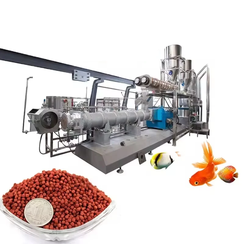 New Commercial Robust Cost Effective Automatic Stainless Steel 304 Floating Dog Food Pellet Extruder Making Machine SBN