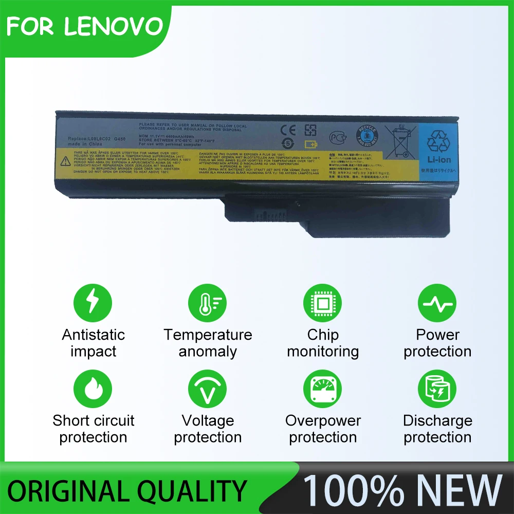Brand New 11.1V  5200mAh G450 Notebook Laptop Battery for LENOVO B460 Series(All) LENOVO B460A Series LENOVO B460G Series