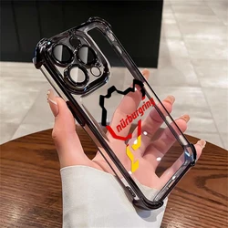 Nurburgring Sport Racing track Phone Case For iPhone 16 15 14 13 12 11 Pro Max X XR XSMax 7 8 Plus Shockproof Clear Armor Cover