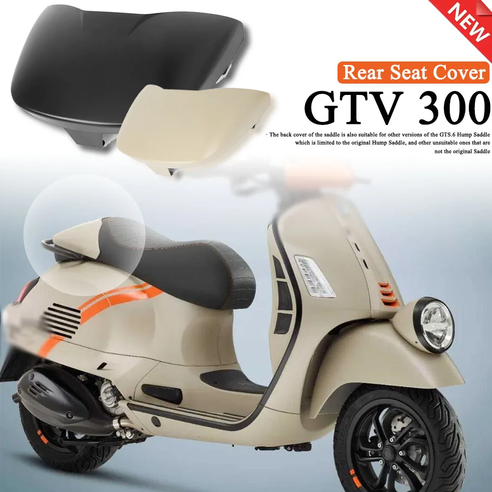 

Rear Seat Cover For Vespa GTV300 GTV300 GTV GTV 300 2018-2024 Rear Pillion Passenger Cowl Motorcycle Accessories Fairing