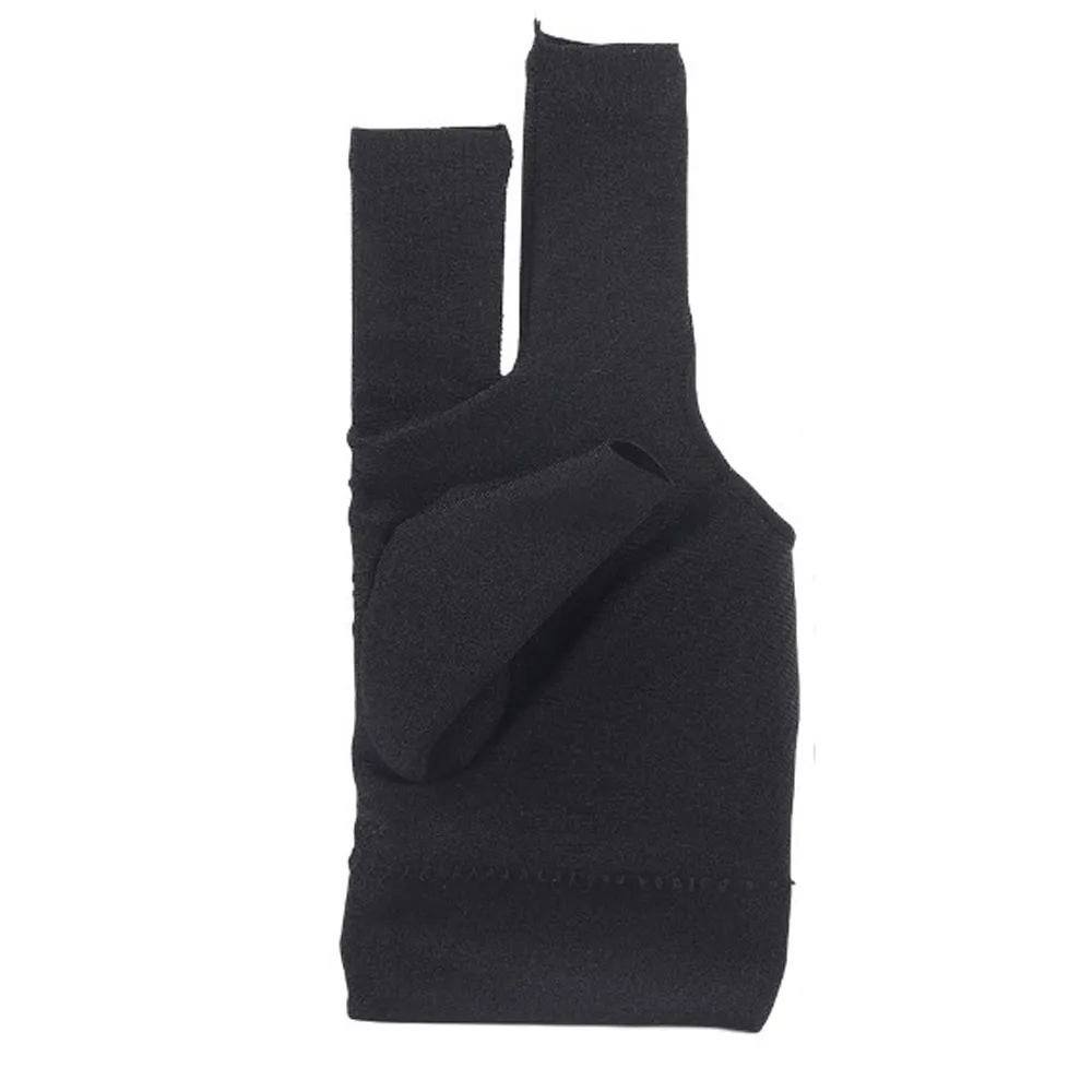 

Billiard accessories Elastic Snooker Billiard Cue Glove Spandex Open Three Finger Three Finger Gloves Billiard Glove Unisex