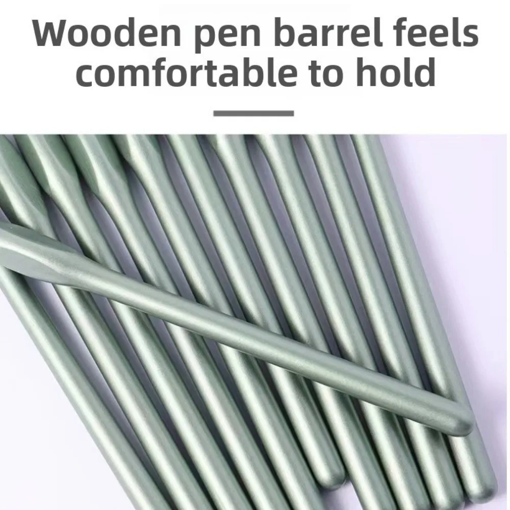 11pcs Acrylic Miniature Paint Brushes with Triangular Handles Watercolor Digital Oil Painting Pen High-Quality Nylon Wool