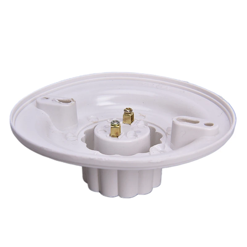 E27 Screw Cap Socket White Ceiling Light Lamp Bulb Fixing Base Stand Light Bulb Holder Lamp Socket For Home 220V 10A