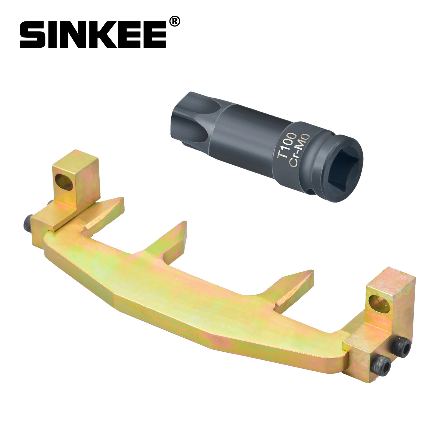 

Professional Camshaft Locking Tools Engine Timing Tool Set For Mercedes Benz M271 C200 C180 E260 With T100 Sleeve