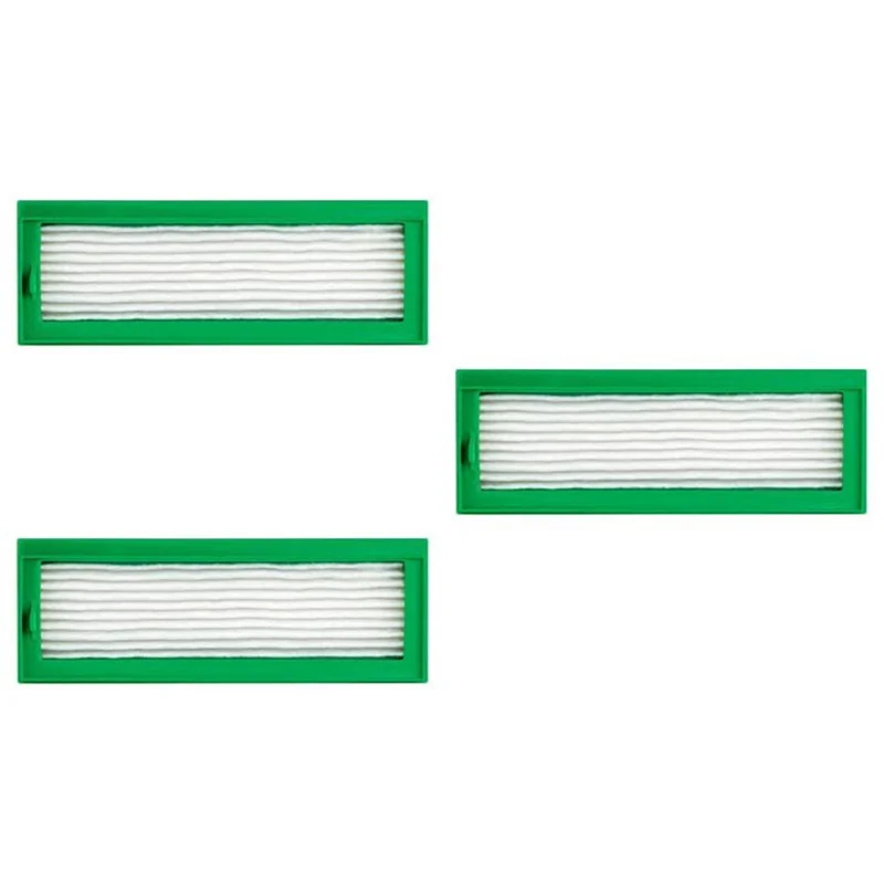 A99T Accessories Set For Vorwerk Kobold VR200 & VR300 Vacuum Robots - 6X HEPA Filters & 4X Side Brushes