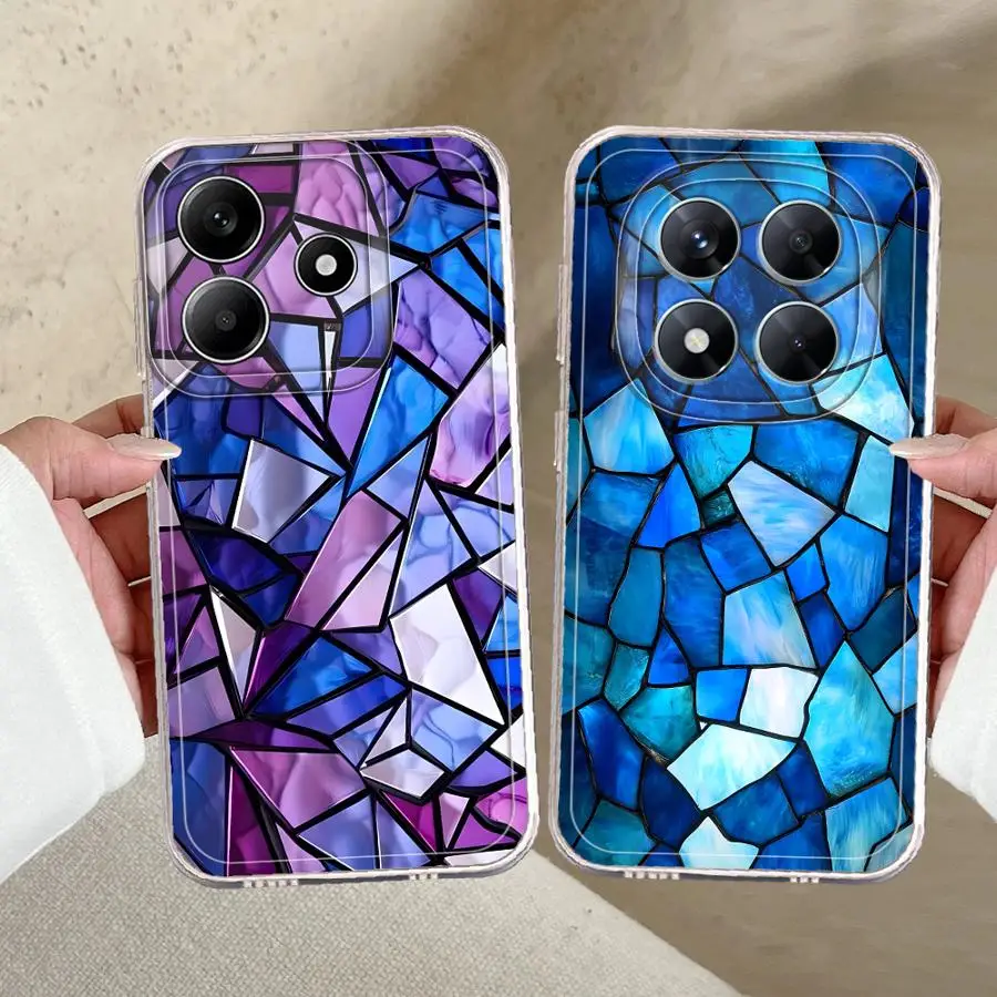 Case for Xiaomi Redmi Note 15 A4 A7 13C Note 13 14 Pro Plus 12 9 10 12S 10S 11 11S 14C Soft Phone Cover Window Flower Pattern view 3