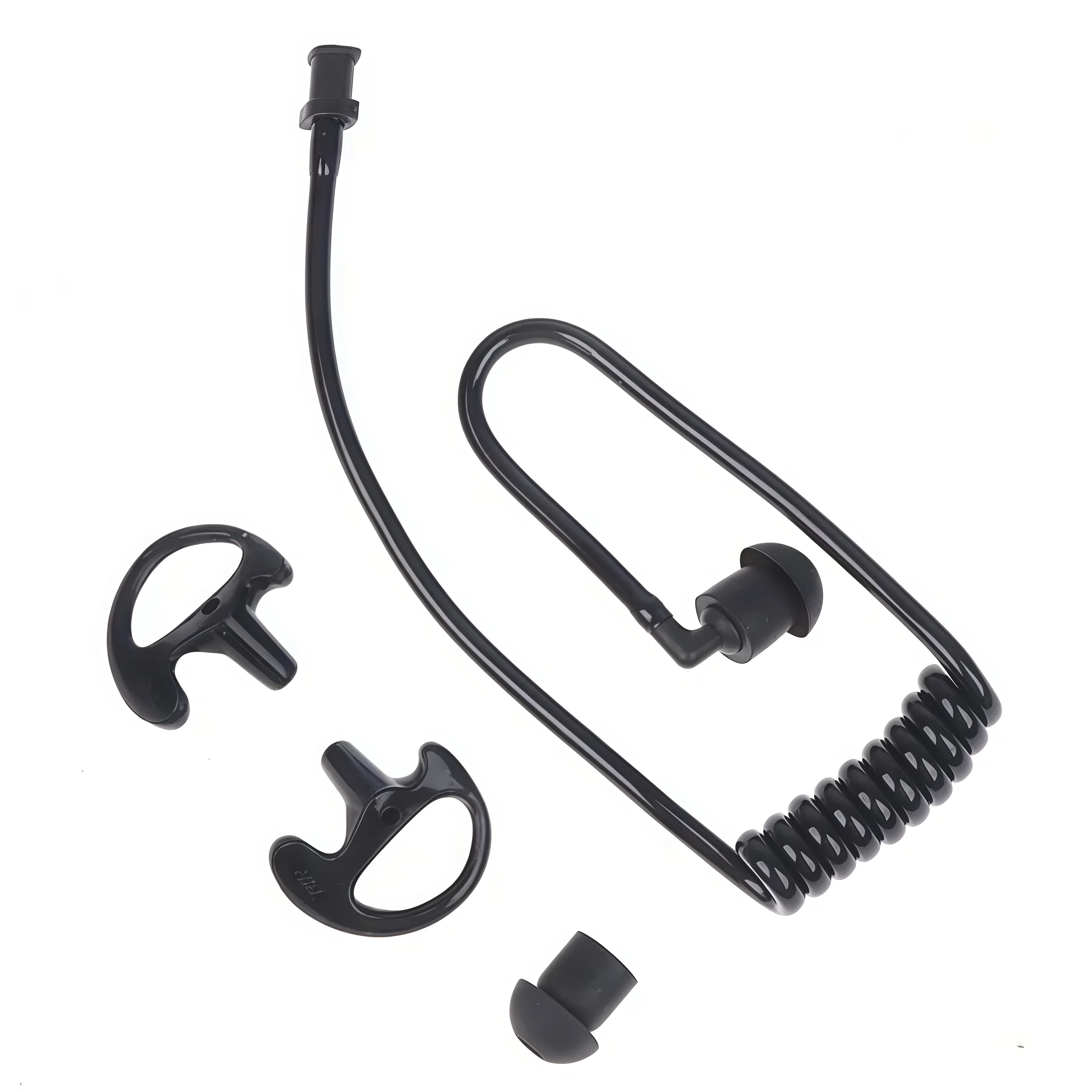 

New Spring Air Tube Walkie Talkie Earphone Replacement For Radio Earpiece Headset Accessories