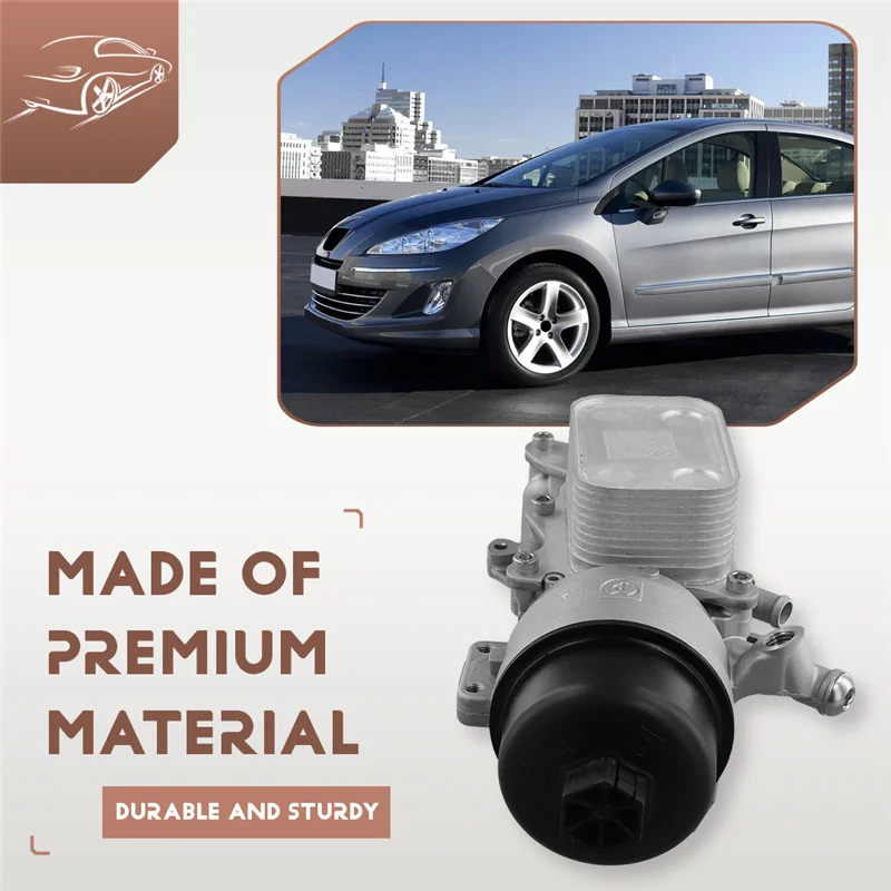 

Кронштейн масляного фильтра 1,6 т 9806506180 для Citroen C5 C6 C4L 3008 4008 5008 408 508 DS5 DS6 Fengshen A